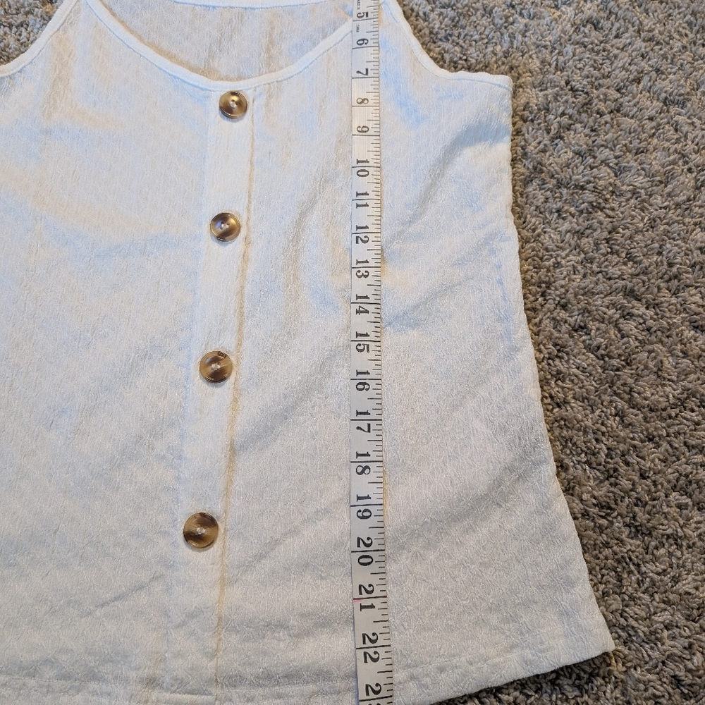 Cream Button Shell - Picture 4 of 7